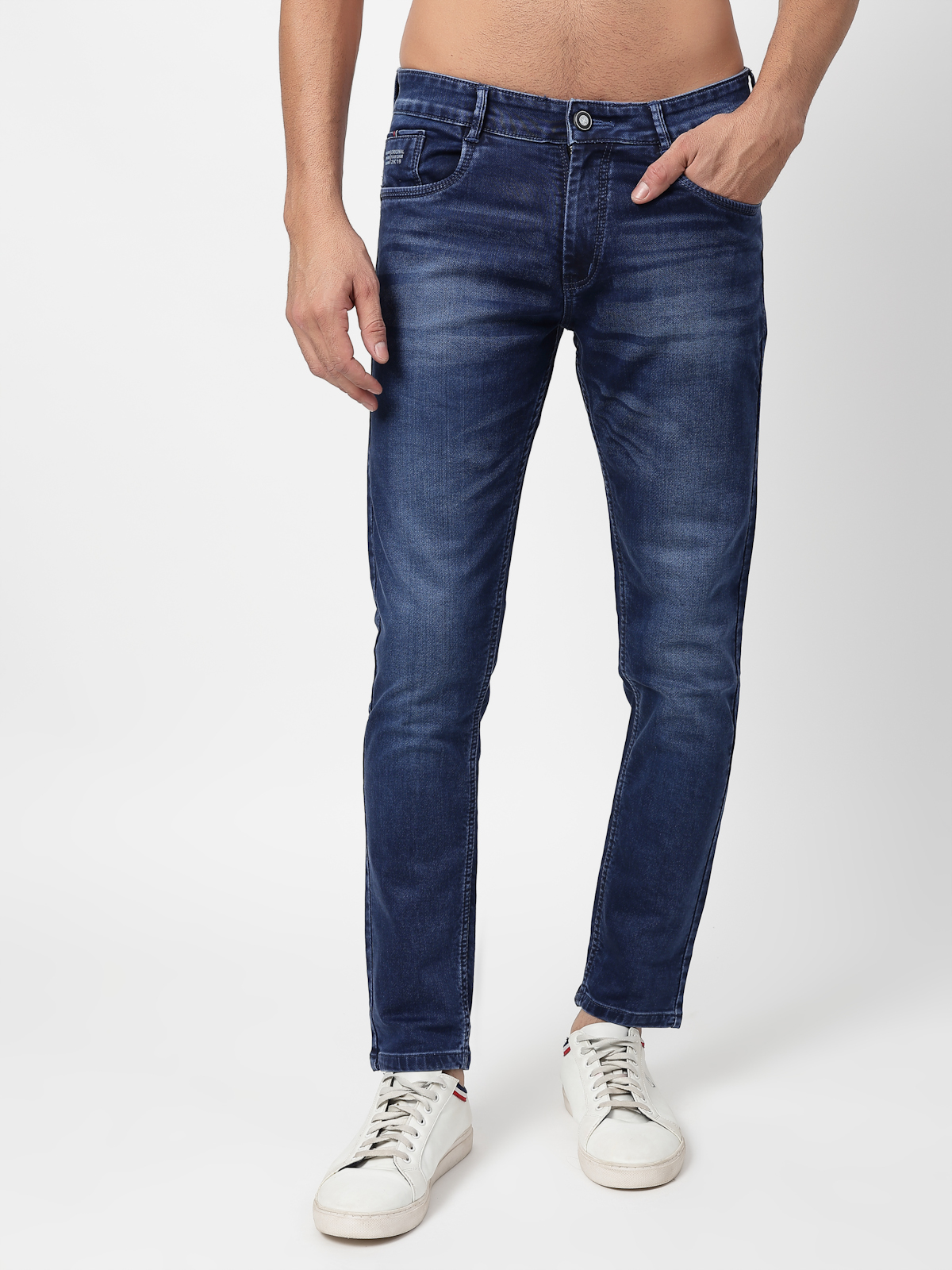 Men's Jeans regular fit dark blue