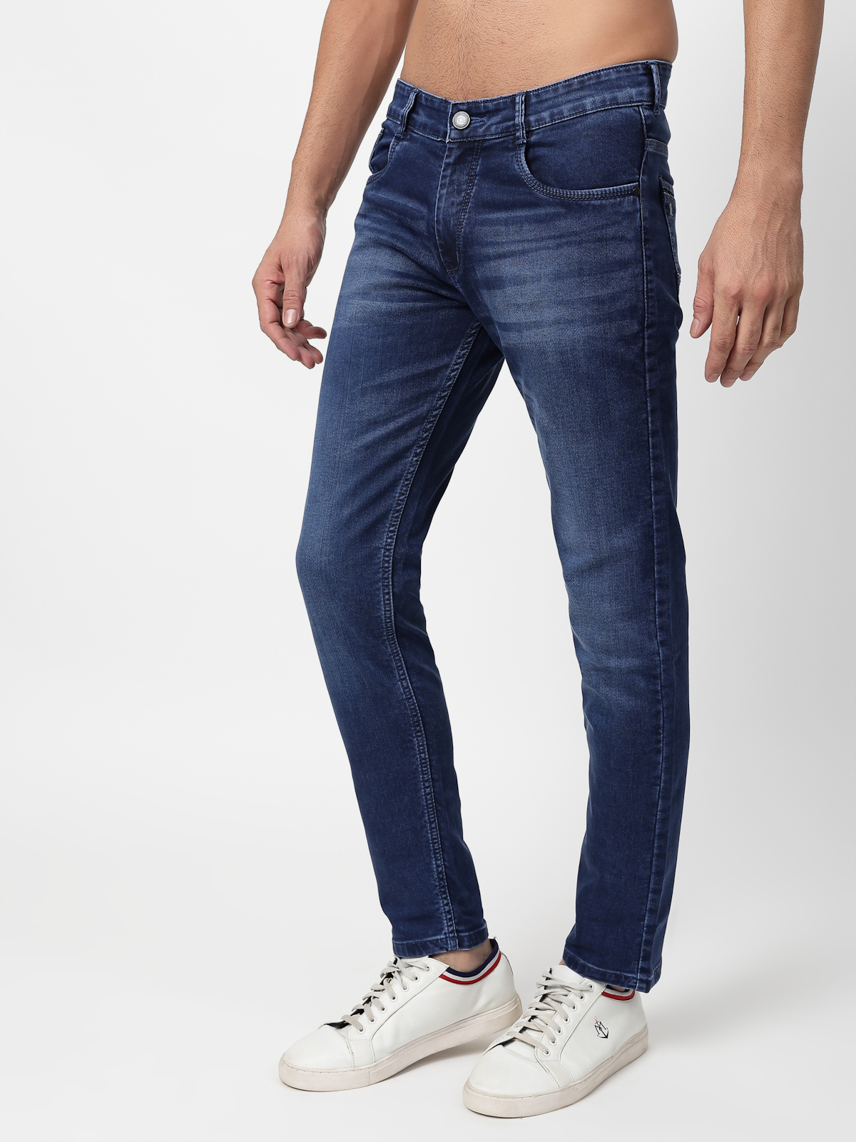Men's Jeans regular fit dark blue