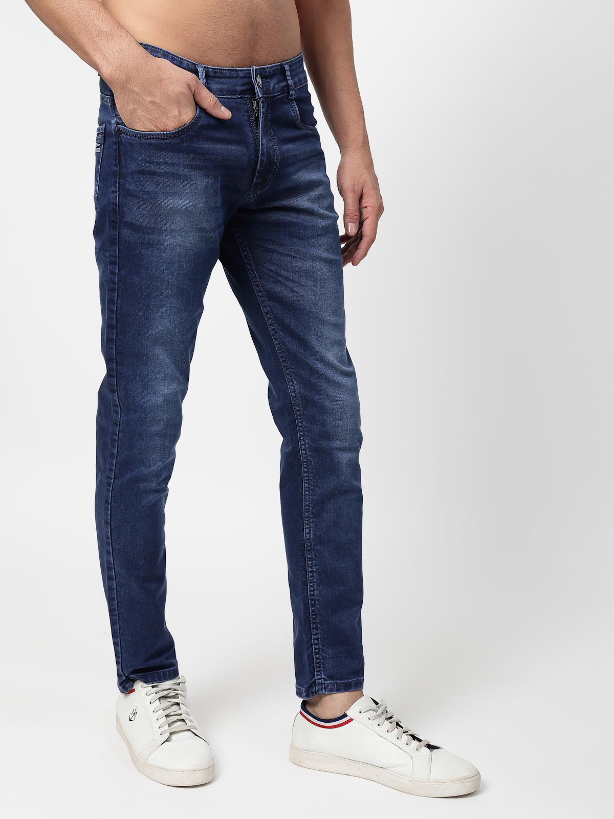 Men's Jeans regular fit dark blue