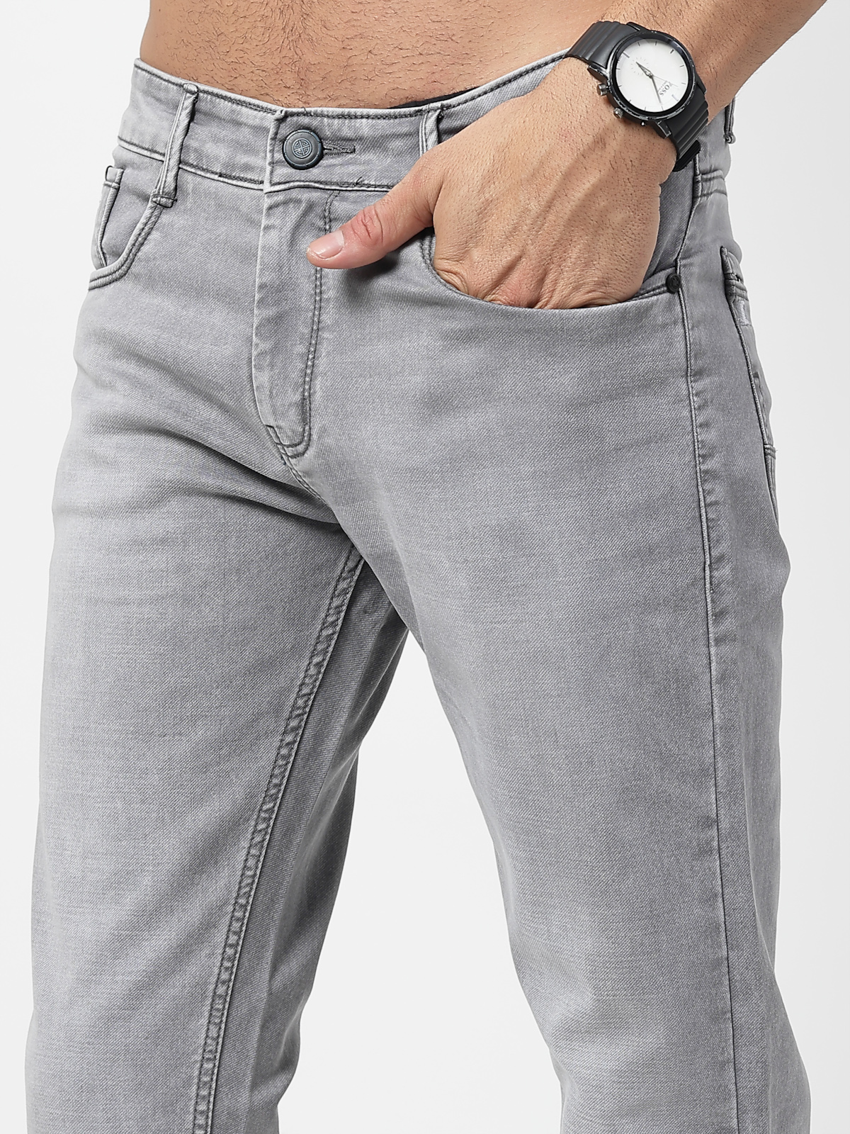 Men's Jeans regular fit gray
